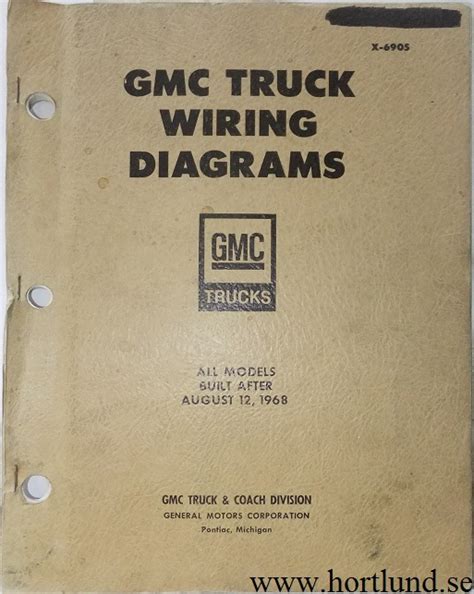 1969 Gmc Truck Wiring Diagrams