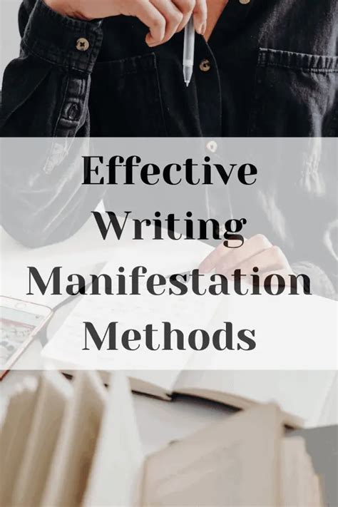 Effective Writing Manifestation Methods Changing My Mindset