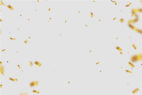 Free Gold Confetti Overlay Png Transparent Background Gogivo