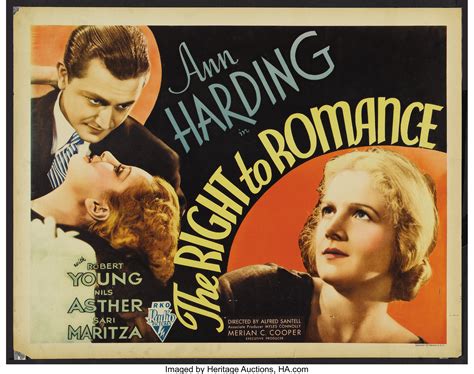 The Right To Romance Rko 1933 Half Sheet 22 X 28 Style B Lot
