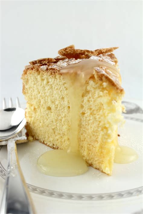 What says passover dessert more than a sponge cake? Passover Lemon Almond Sponge Cake with Warm Lemon Sauce ...