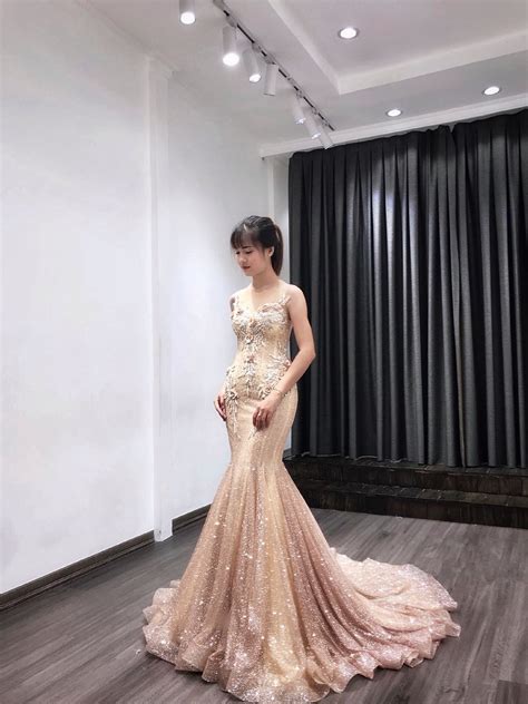 Rose gold sequins mermaid prom dresses overskirt train evening formal party gown. Sparkling Rose Gold (Choose Rose Gold, White or Silver ...