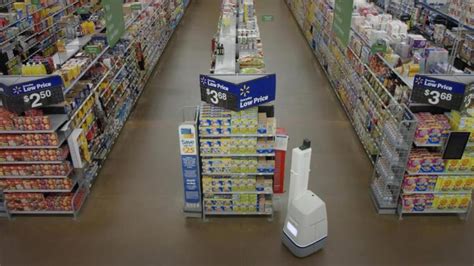 Wal Mart S New Robots Scan Shelves To Restock Items Faster Cgtn