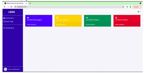 21 Free Open Source React Dashboards And Control Panel Templates