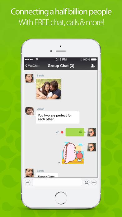 Wechat is a messaging and calling app that allows you to easily connect with family & friends across countries. 5 of the best international calling and texting apps ...