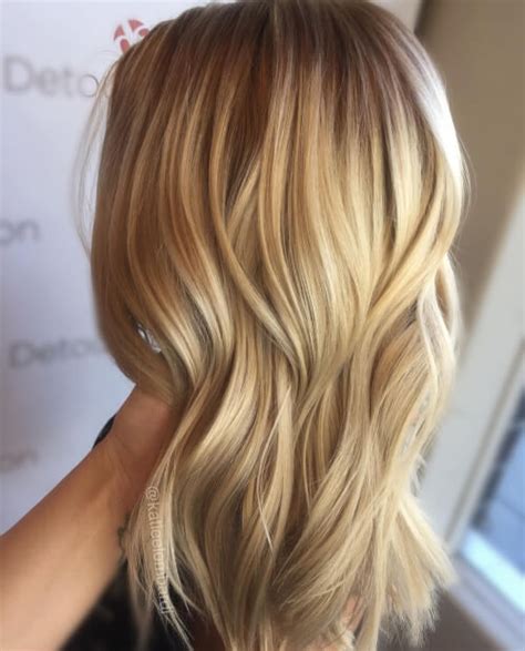 Nothing makes blonde hair more interesting than finding a style that lets some dark hair show through the blonde that's on the surface. 38 Top Blonde Highlights for Brown, Dark, Blonde & Red ...