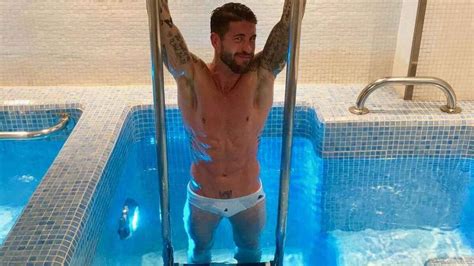 Spanish Footballer Sergio Ramos Posing Naked