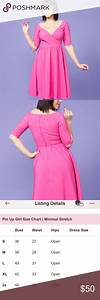 Pinup Couture Vintage Style Loren Dress Pink Sz Lg Pinup Couture