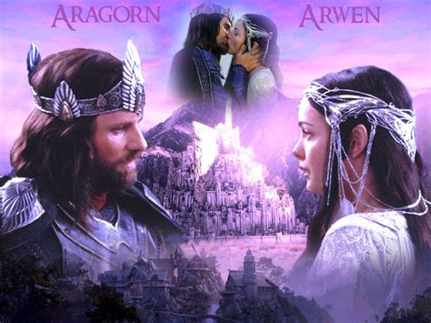 Aragorn And Arwen Lord Of The Rings Wallpaper 3073563 Fanpop