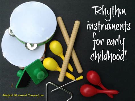 Step Right Up And Choose Your Instrument Montessori Style Rhythm Band
