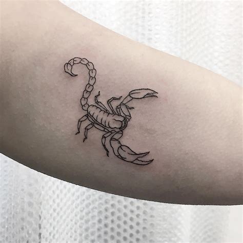Easy Scorpion Tattoo Design Talk