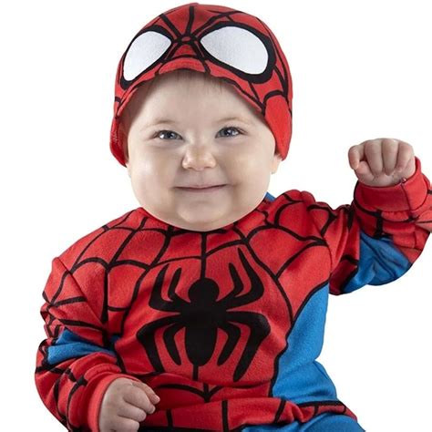 Marvel Spider Man Costume For Babies Jumpsuit Party Expert