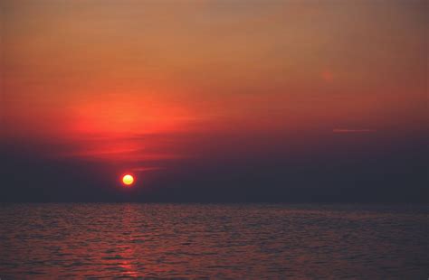 Gratis Afbeeldingen Zee Water Natuur Oceaan Horizon Zon