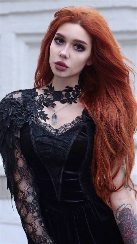 Pretty Redhead Redhead Girl Cozy Streetwear Streetwear Fashion Witch Fashion Gothic Fashion