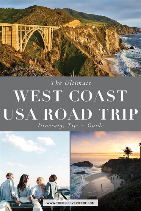 The Ultimate West Coast Usa Road Trip Pacific Coast Highway Beyond
