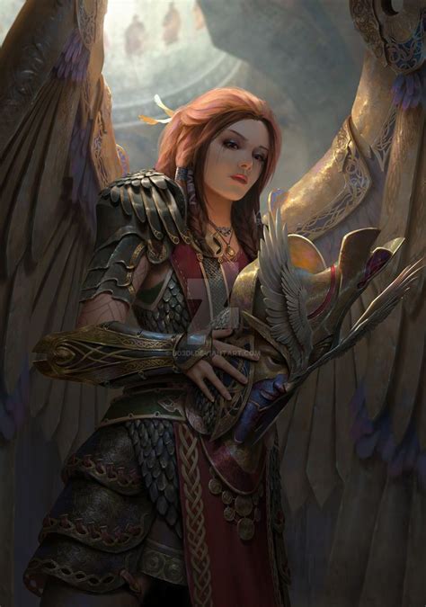 The Goddess Freya By B Di Fantasy Art Em Ilustra O Fantasia Personagens De Rpg E