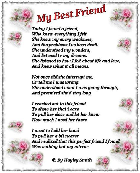My Best Friend Memorable And Meaningful Quotes And Lovely Short Poems