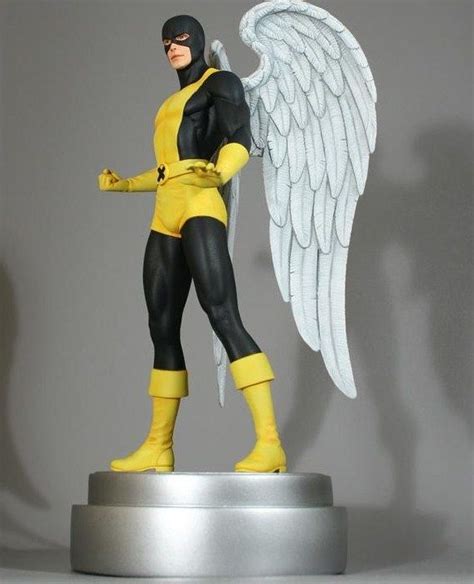 Statue Of The Angel In His Original X Men Costume