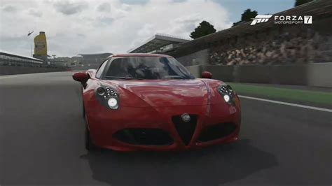 Forza Motorsport 7 Alfa Romeo 4c 2014 Gameplay 720p 60fps Youtube