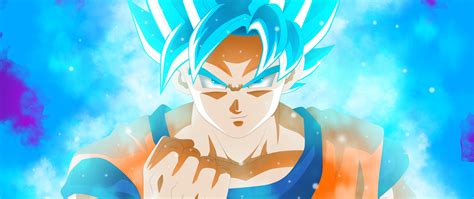 Download Wallpaper 2560x1080 Dragon Ball Anime Boy Goku Ultra