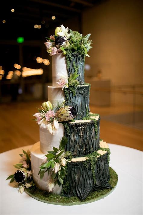 inspiration alternative wedding cake toppers