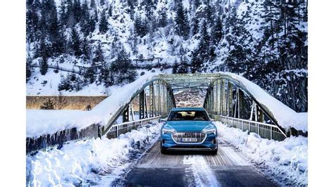 Audi E Tron Winter Range Test Video