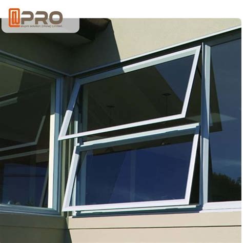 Double Glazing Aluminum Awning Windows Top Hung Roof Window Iso9001