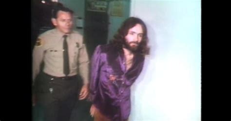 Cult Killer Charles Manson Archival Courthouse Footage Cbs News