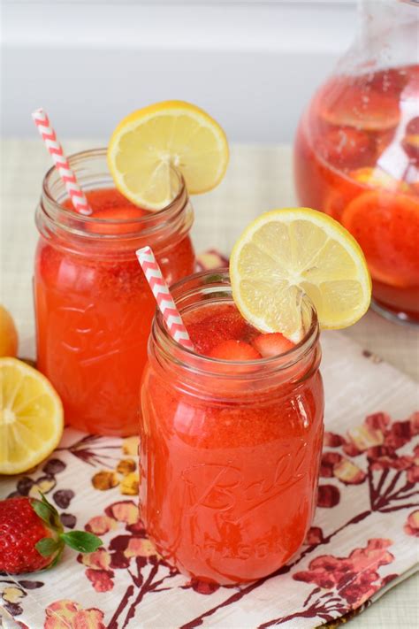Strawberry Lemonade From Scratch Almost Supermom