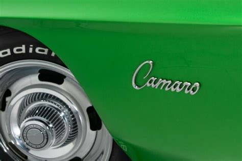 1969 Chevrolet Camaro Synergy Green Metallic Hardtop 350 V8 3 Speed