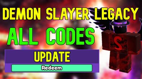 All Demon Slayer Legacy Codes Roblox Demon Slayer Legacy Codes
