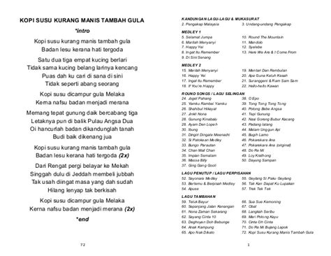 Lirik Lagu Pengakap Malaysia Kinta Rover Crew Persetiaan Undang