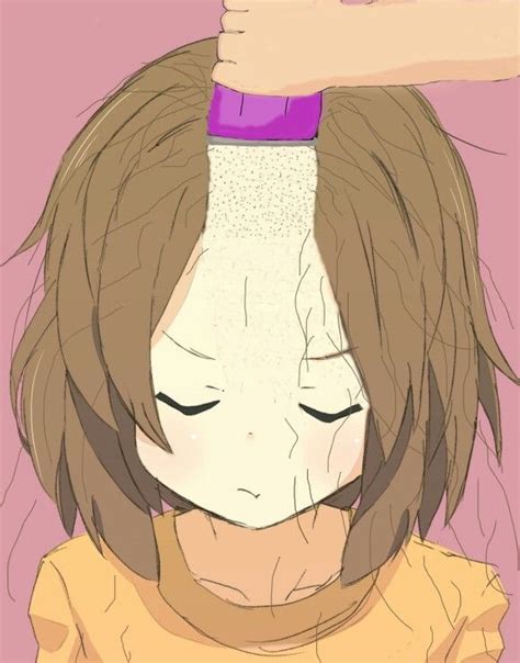 Pin By Lucy Elliott On Stuff Anime Headshave Haircut Cartoon Manga Hair