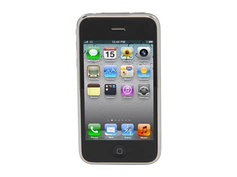 Apple Iphone 3gs 8gb Black 3g Atandt Cellphone