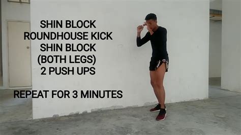 15 minute muay thai fitness workout youtube