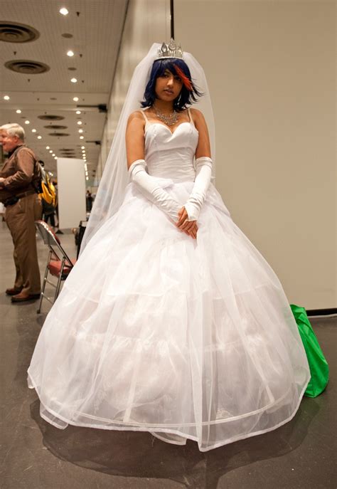 Nycc 2014 Wedding Dress Ryuko Cosplay Frasbob Flickr