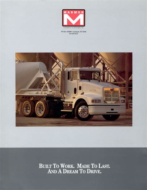Pin By Josh On Classic Truck Brochures Trucks Big Trucks Tractor
