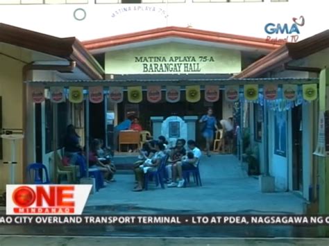 One Mindanao Barangay Id System Sa Matina Aplaya Davao City Malaking
