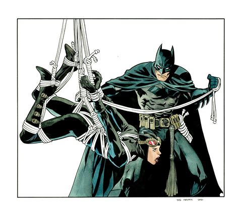 Batman Vs Catwoman In Chris Shieldss Permanent Gallery Comic Art