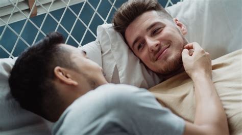 Gay Couple In Bed The Authentic Gay