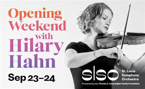 St Louis Symphony Orchestra Opening Weekend Stifel Theatre