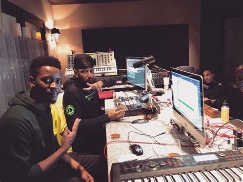 Sun El Musician In Studio With Swizz Beatz And Alicia Keys Daily Sun