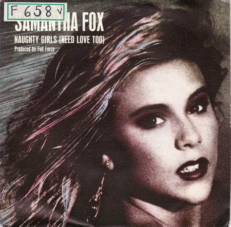 Samantha Fox Naughty Girls Need Love Too 1988 Vinyl Discogs