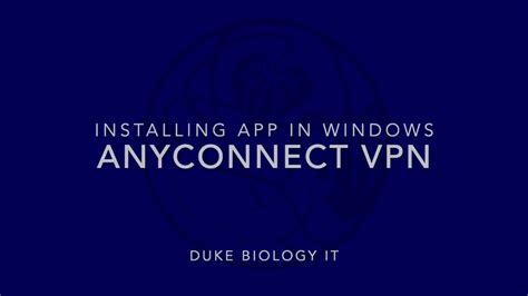 With anyconnect's network visibility module (nvm), you can defend more effectively and improve network operations. Cisco Anyconnect VPN: Installing App In Windows - YouTube