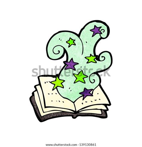 Cartoon Magic Spell Book Stock Illustration 139130861 Shutterstock