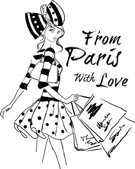 Girl In Paris Drawing At Explore Collection Of