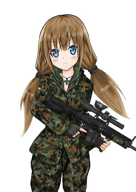 Pin On Anime Militar
