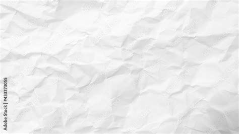 White Paper Texture Background Crumpled White Paper Abstract Shape