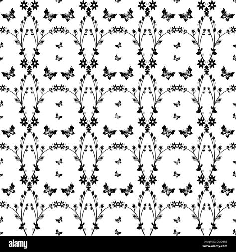 Seamless Floral Pattern Stock Vector Image And Art Alamy