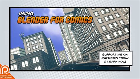 Blender For Comics Patreon 2019 Youtube